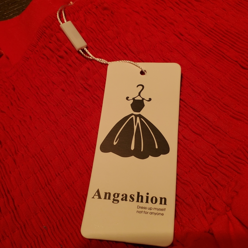 Angashion | Bohemian | Front Button Down Dress - Picture 6 of 7